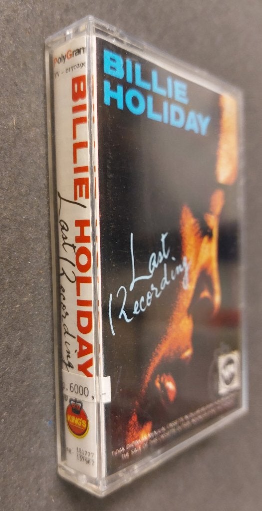 Billie Holiday CASSETTE Last Recording Indonesie Zeldzaam, Gebruikt, Verzenden, 1 bandje, Billie Holiday
