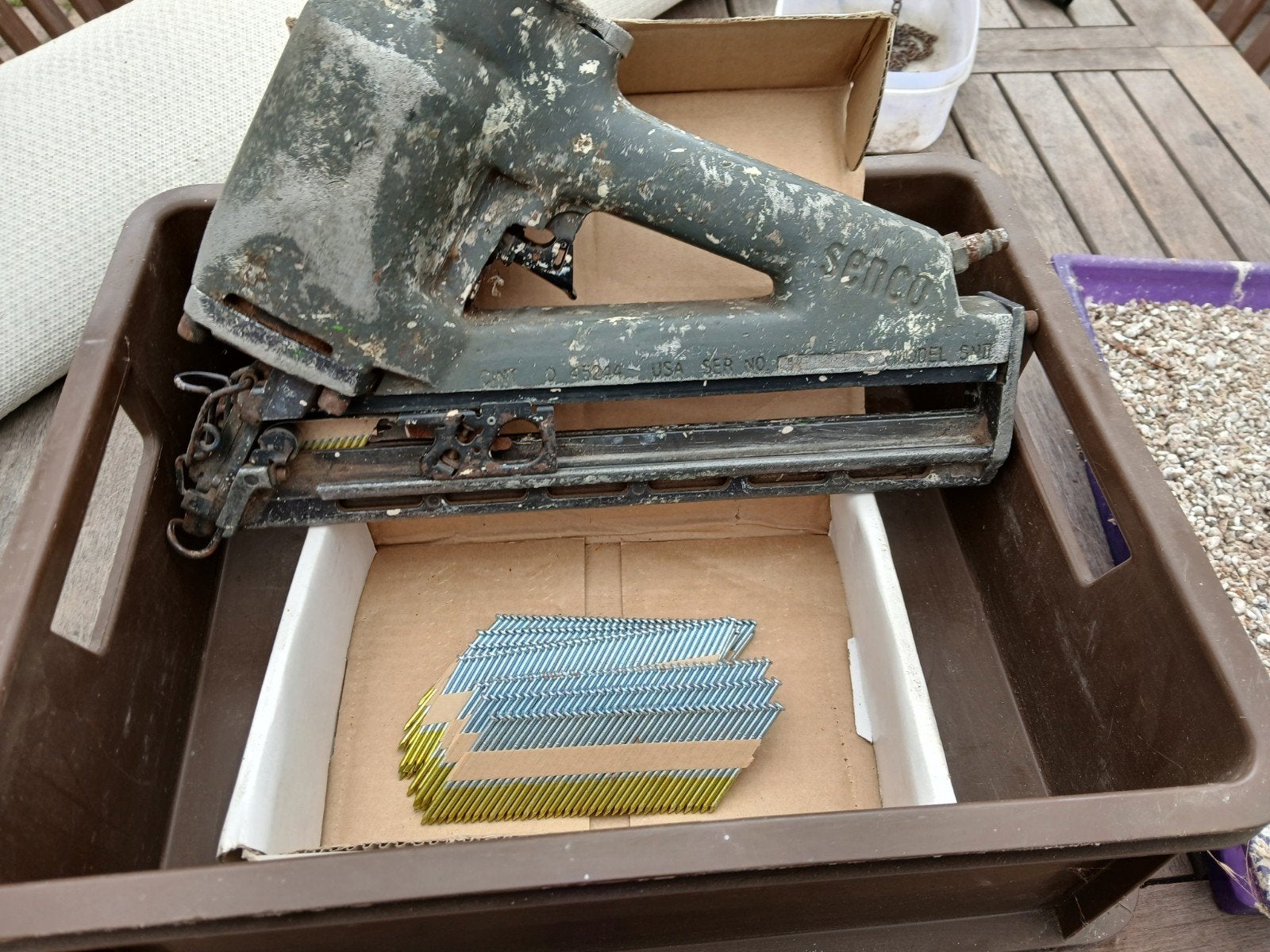 Spijkerpistool, Ophalen of Verzenden, Gebruikt