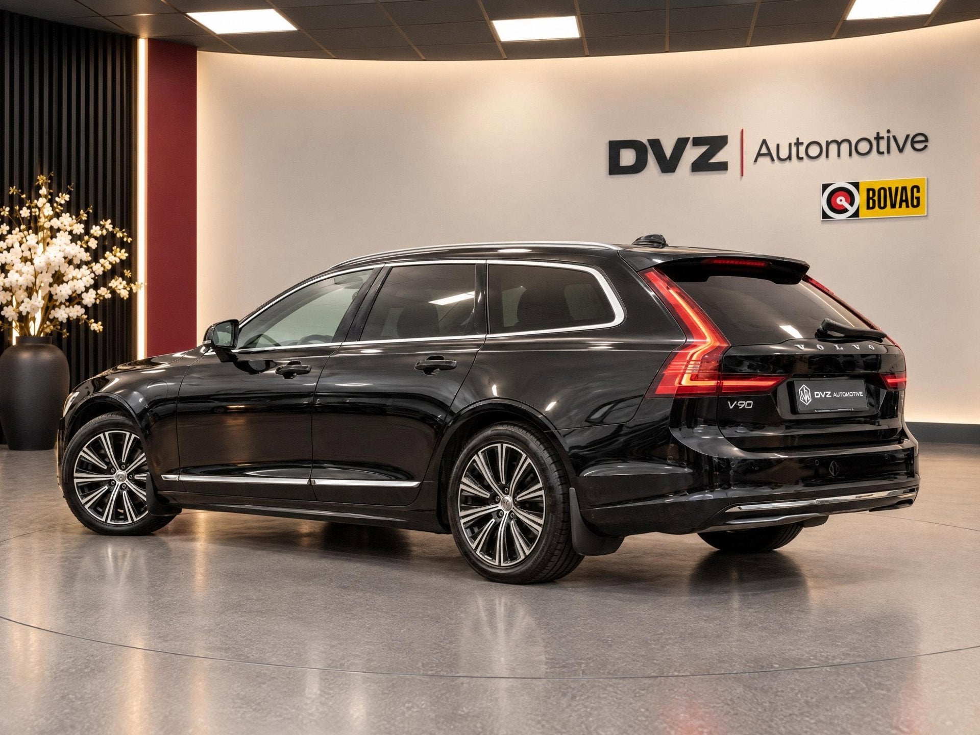 Volvo V90 2.0 T6 AWD Inscription | H/K Sound | Memory | Carp, Dealer onderhouden, Zwart, 4 cilinders, 1969 cc