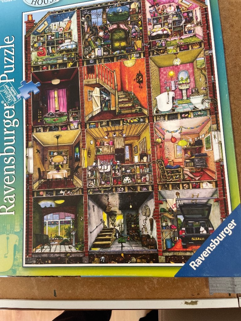 Mooie Puzzel van 1000 stukjes ., Ophalen, 500 t/m 1500 stukjes, Zo goed als nieuw, Legpuzzel