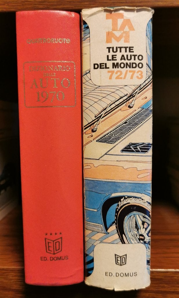 Quattroruote year books ('70 and '72/'73), Ophalen of Verzenden, Gelezen, Algemeen, Diverse auteurs