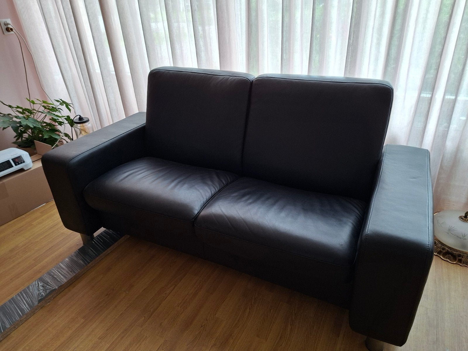 Stressless 2 zitsbank, Ophalen, 150 tot 200 cm, Tweepersoons, 75 tot 100 cm