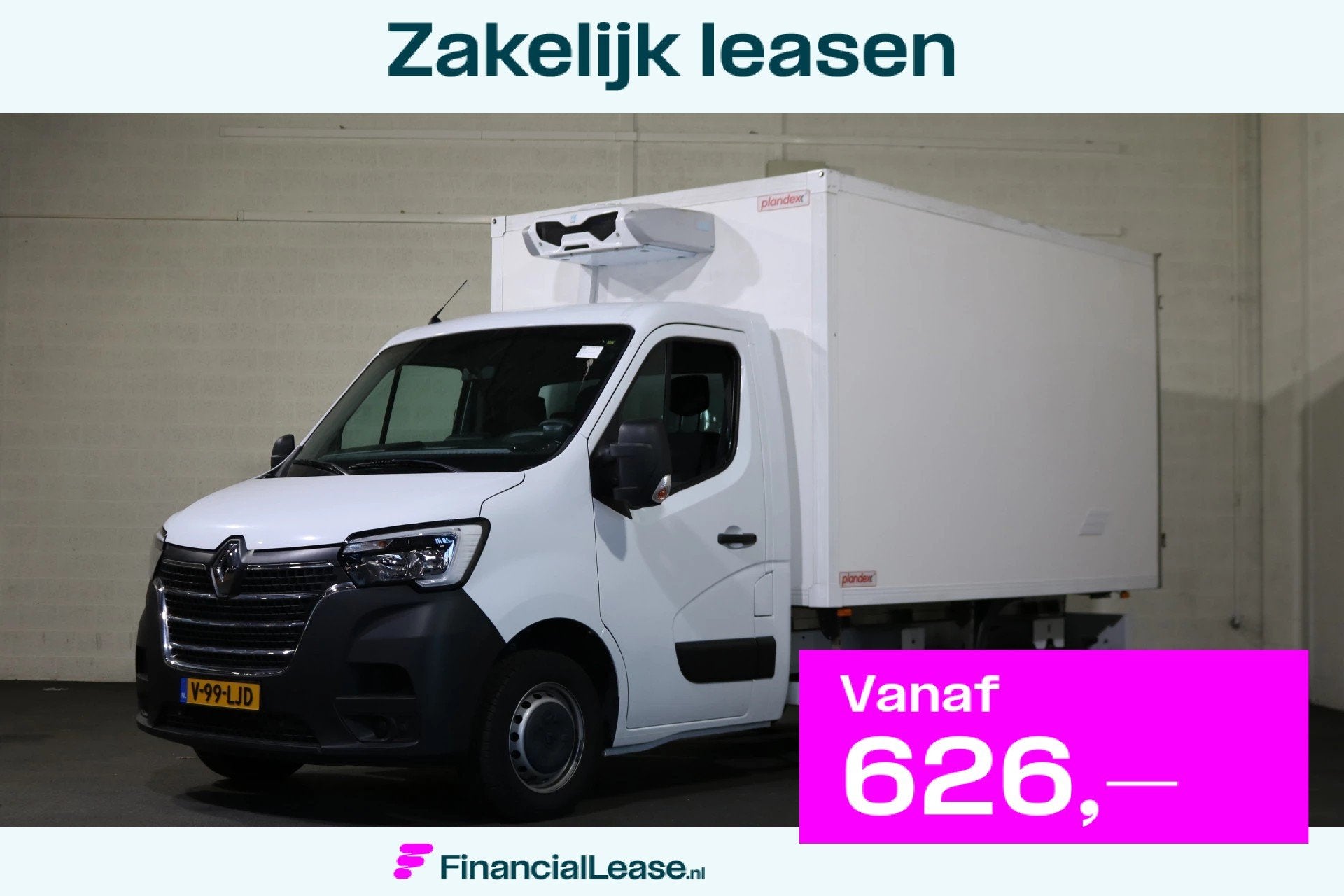 Renault Master 2.3 dCi Koelwagen Vrieswagen -20 Graden Dag e, Voorwielaandrijving, Stof, Gebruikt, 4 cilinders