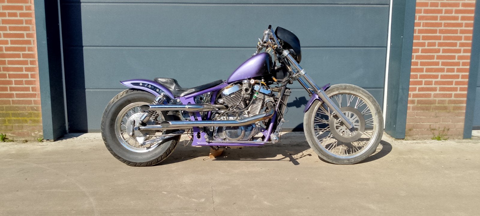 Suzuki intruder Vs 750 project Chopper Bobber Eigenbouw, Motoren, Ophalen, Gebruikt