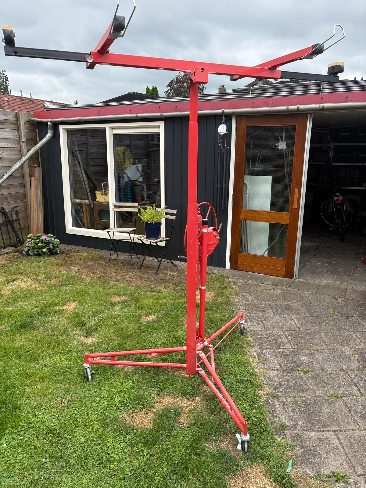 Gipsplatenlift / Platenlift / Plafondlift, Doe-het-zelf en Verbouw, Bouwliften, Ophalen, Gebruikt, Bouwlift