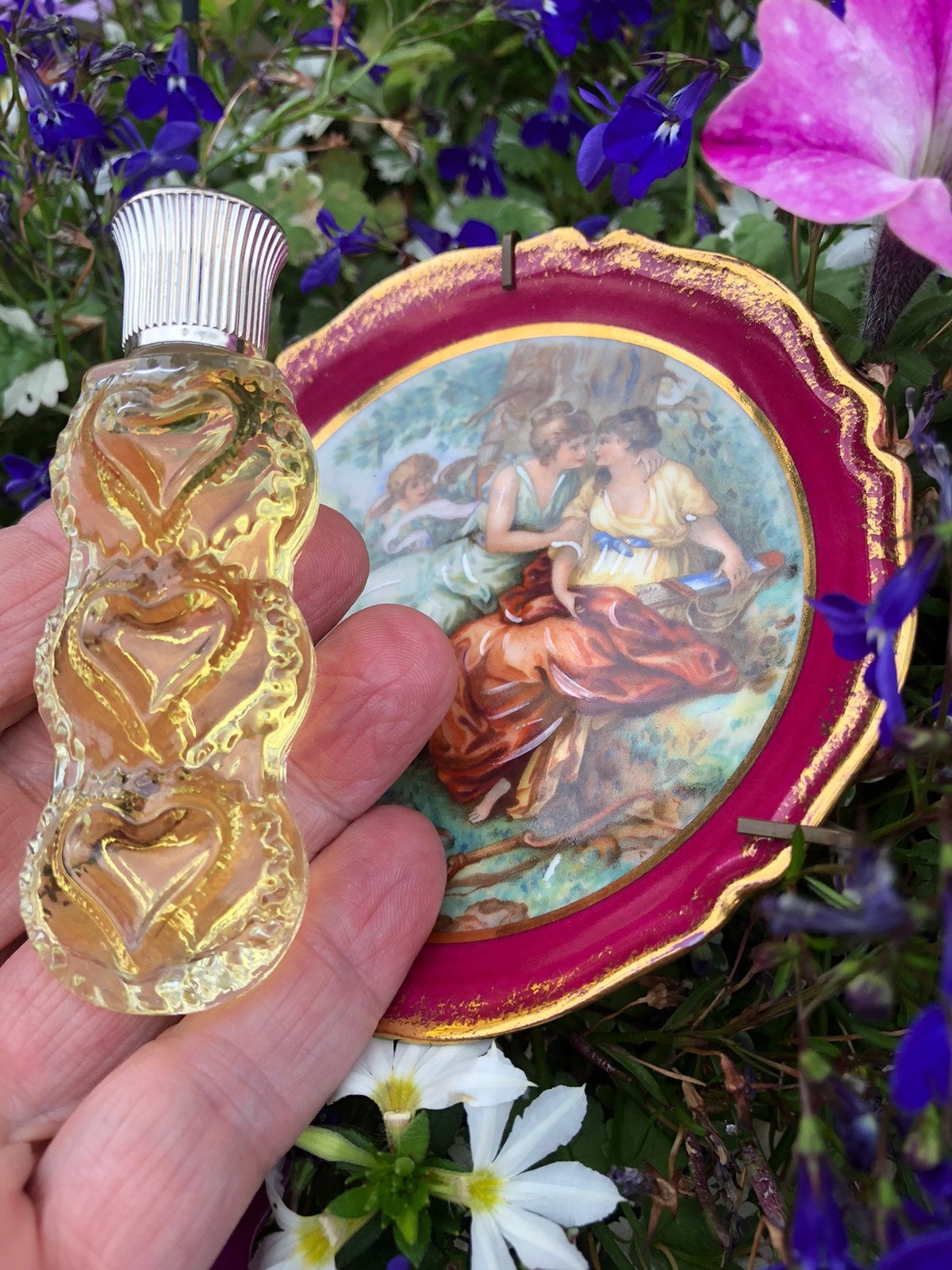 Parfum Flesje Zelzaam Lalique ien Nina Ricci, Ophalen of Verzenden, Zo goed als nieuw