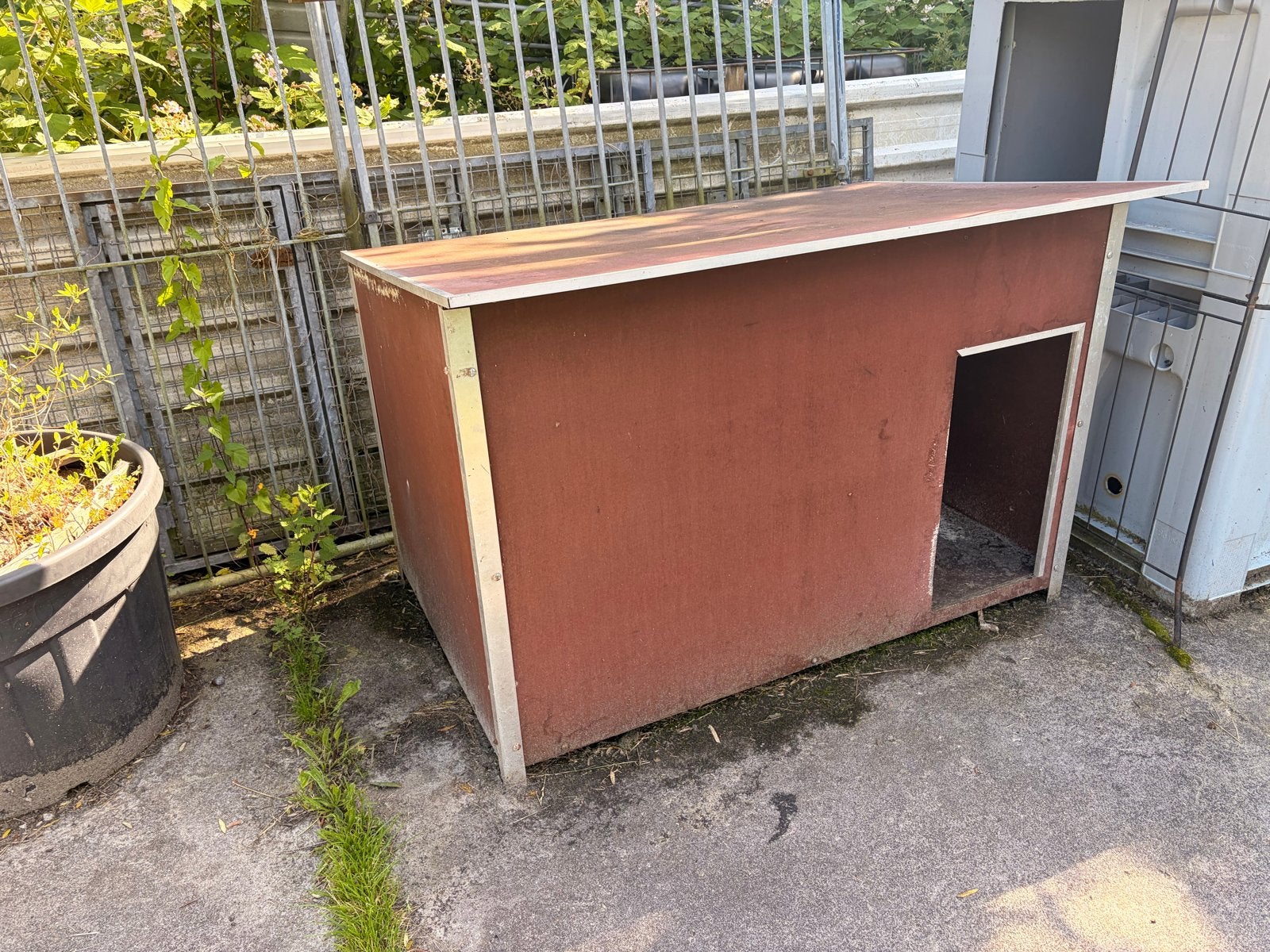 Trespa hondenhok honden kennel nachtverblijf, Ophalen, 110 cm of meer, 100 cm of meer