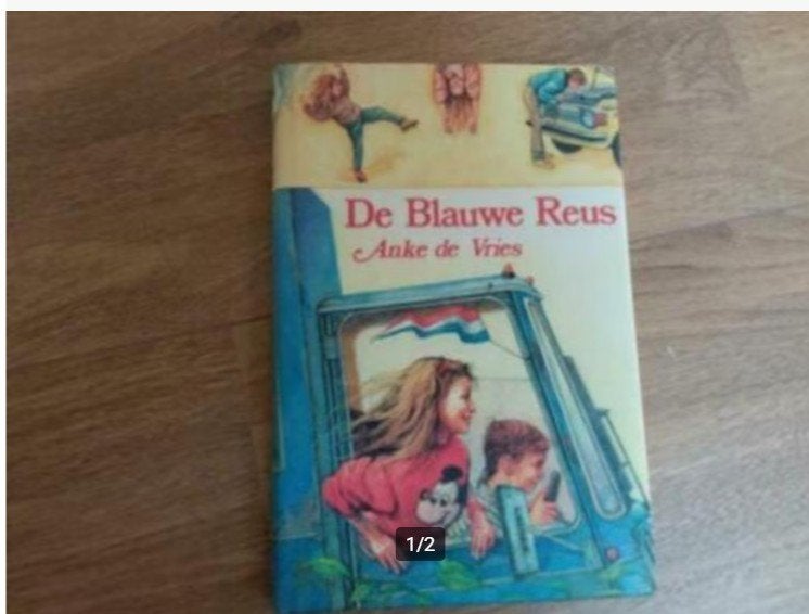 Anke de Vries, De blauwe reus, Ophalen of Verzenden, Zo goed als nieuw