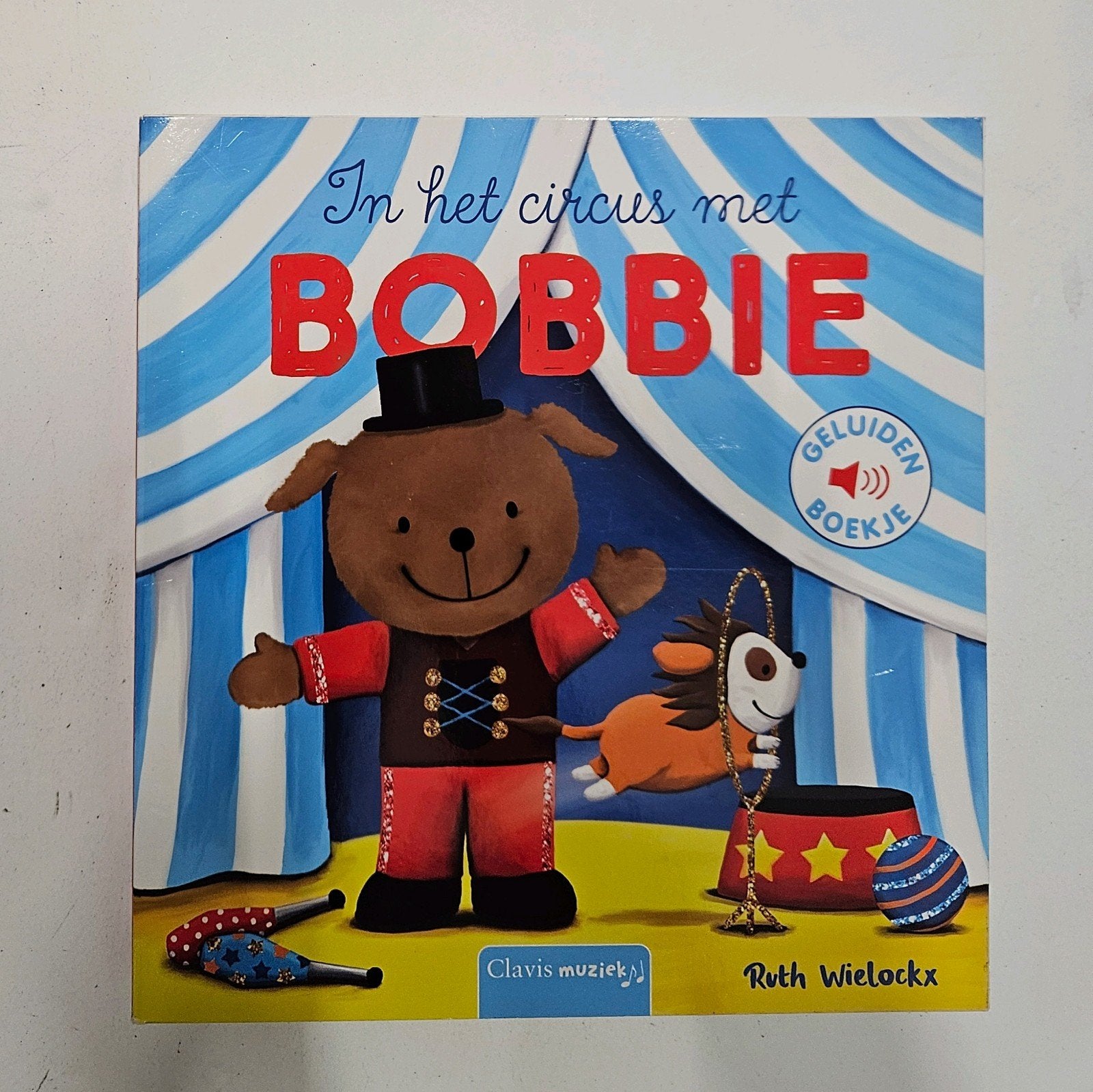 in het circus met Bobbie geluidenboek, Ophalen of Verzenden, Gelezen, Non-fictie