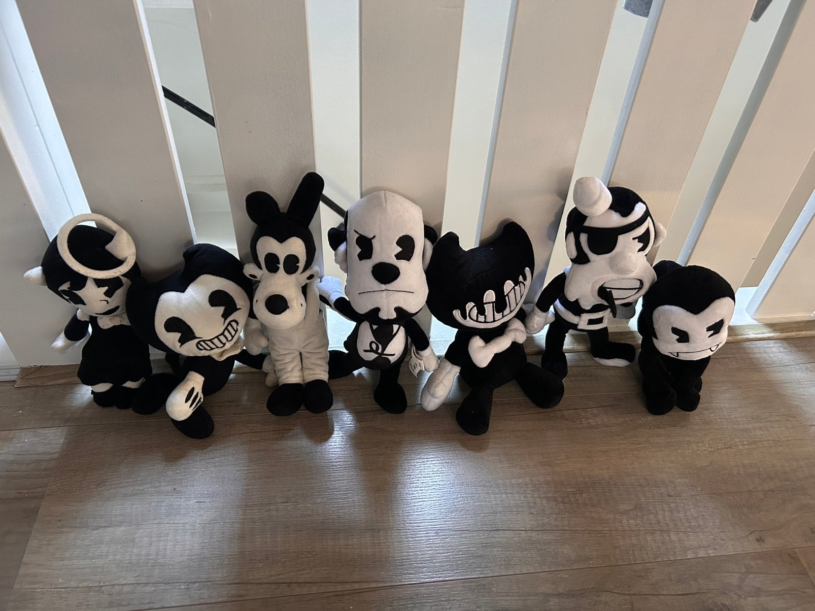 Bendy and the Ink Machine knuffels 7 stuks!, Ophalen of Verzenden, Gebruikt, Overige typen