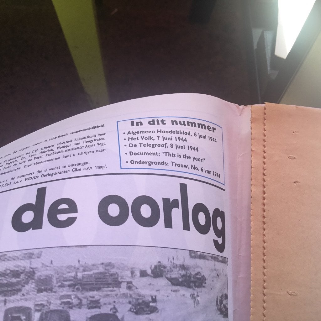 ww2kranten verzamelkranten., Verzamelen, Militaria | Tweede Wereldoorlog, Ophalen of Verzenden, Overige soorten, Nederland, Boek of Tijdschrift