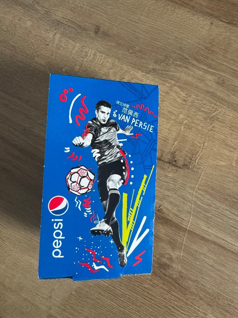 Pepsi Robin van Persie glas inclusief de originele doos, Verzamelen, Ophalen, Nieuw, Overige sporten, Overige typen