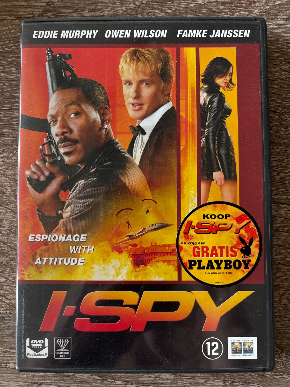 I-Spy DVD met Eddie Murphy, Owen Wilson, Famke Janssen, Nederlands, Ophalen of Verzenden, Vanaf 12 jaar, Actiekomedie