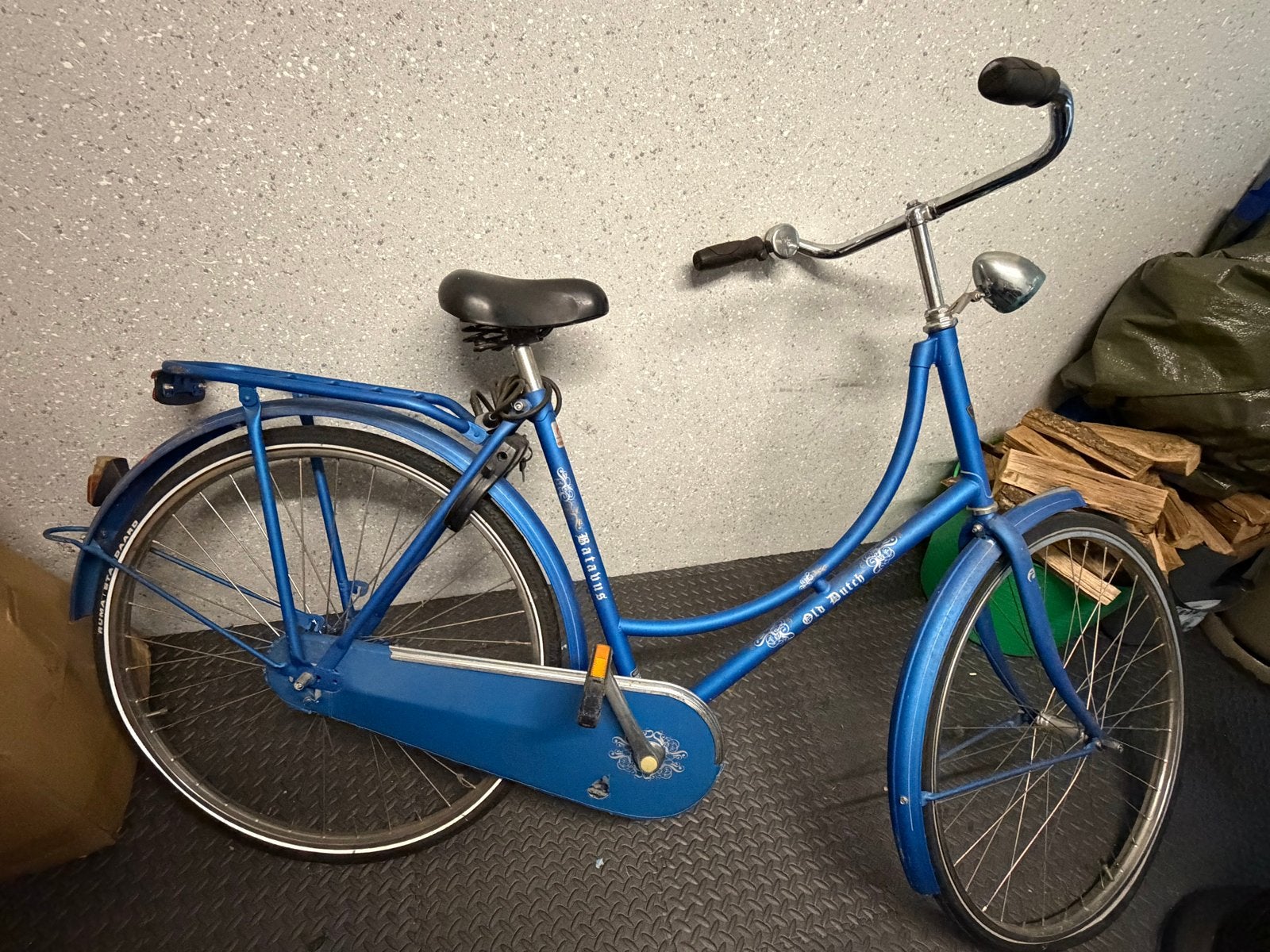 Batavus damesfiets blauw, 53 tot 56 cm, Ophalen, Gebruikt, Batavus