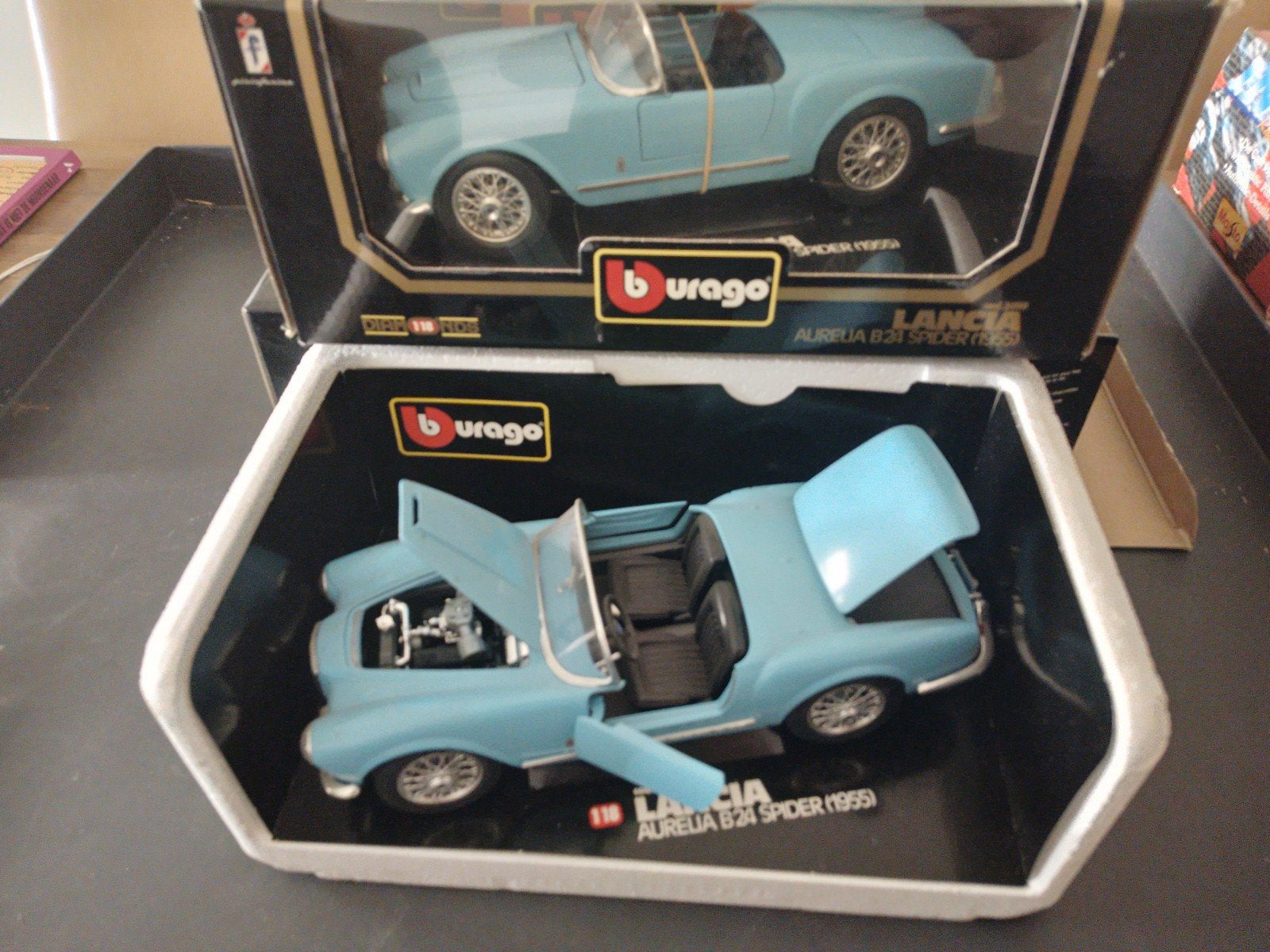 Lancia aurelia spider, Ophalen of Verzenden, Zo goed als nieuw, Bburago