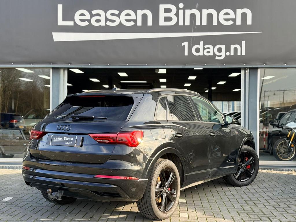 Audi Q3 45 TFSI quattro S-Line Camera/Blindspot/Trekhaak, Auto's, Audi, Automaat, Gebruikt, 1984 cc, Leder en Stof