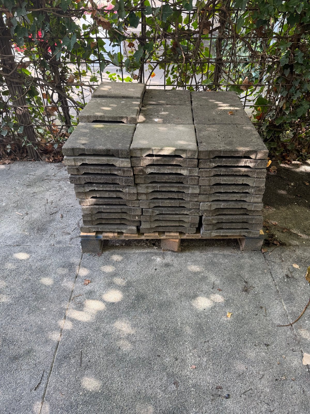 Gebruikte terrastegels 30x30cm, Ophalen, Gebruikt, 5 tot 10 m², Beton