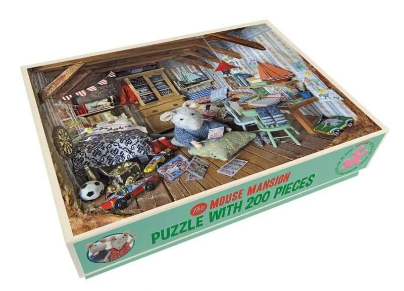 Het Muizenhuis puzzel Sam's slaapkamer 200 stukjes, Nieuw, Bezige Bijtjezzz, Zwolle, Meer dan 50 stukjes