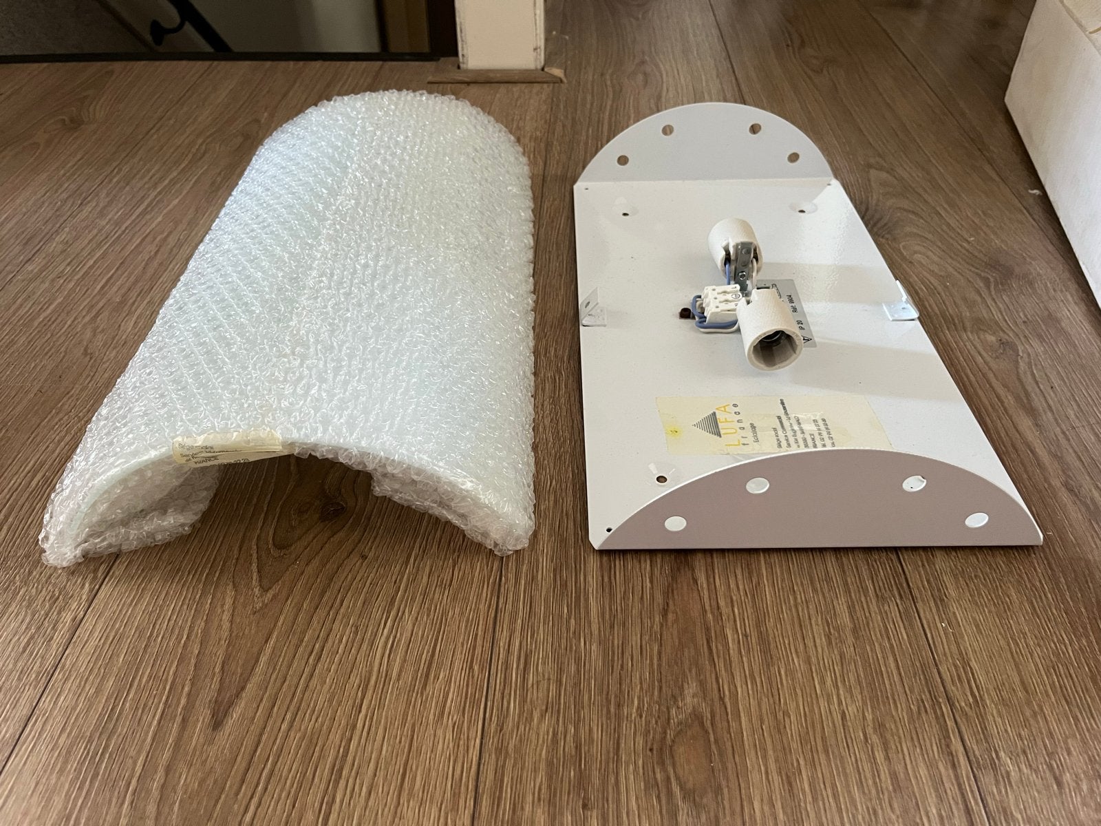 Witte Plafondlamp met E14 Fitting, Ophalen, Modern, E14 (klein), Nieuw