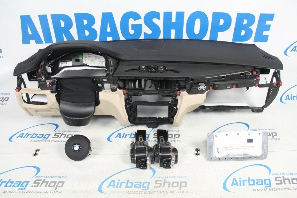 Airbag set - Dashboard zwart/beige M BMW X5 F15 (2013-2018)