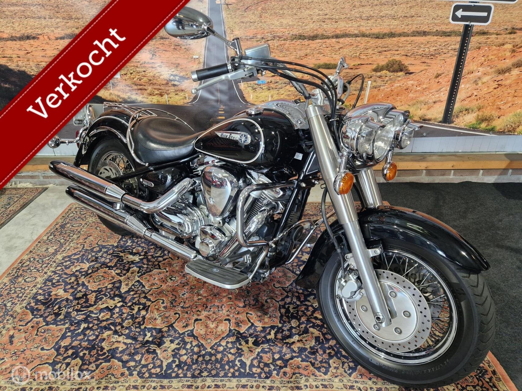 VERKOCHT Yamaha XV1600 Wildstar xv 1600 Plaatje!, Motoren, Bedrijf, Meer dan 35 kW, Schiphol rijk, 1602 cc