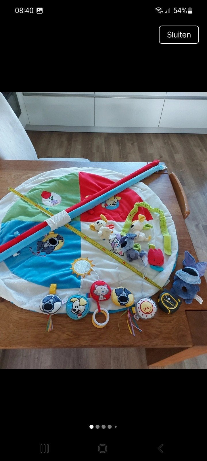 woezel en pip speelkleed met extra's, Kinderen en Baby's, Ophalen of Verzenden, Gebruikt