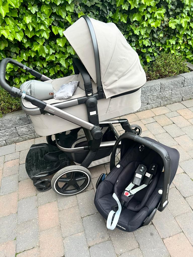 Joolz Day+ kinderwagen 3-in-1 met Maxi-Cosi en accessoires, Gebruikt, Combiwagen, Met autostoeltje, Ophalen