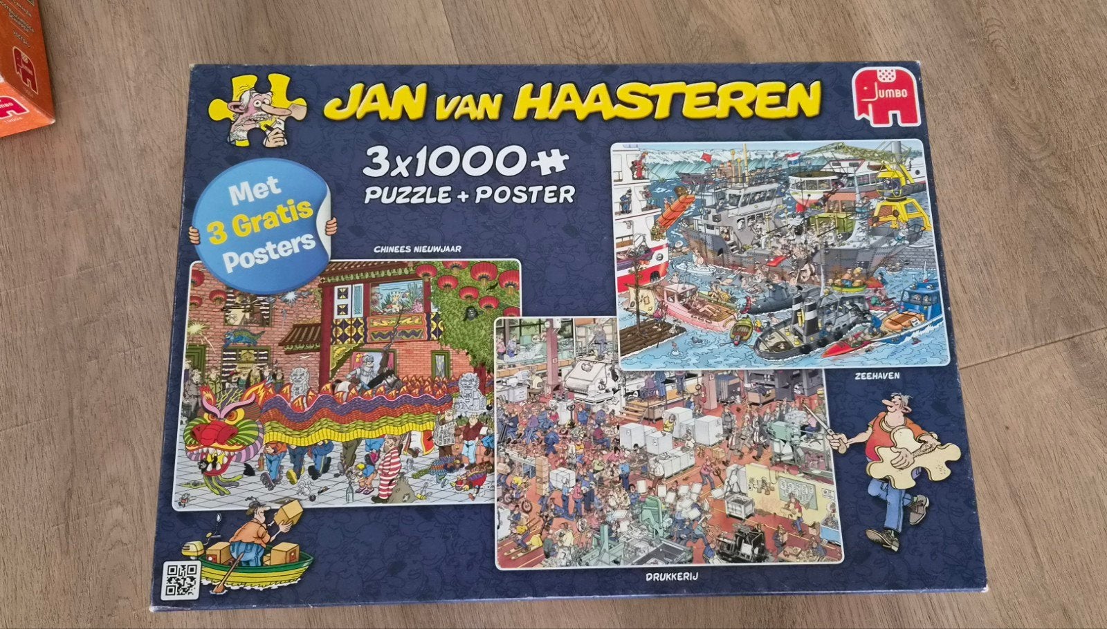 Jan van Haasteren Puzzels 150, 250, 500, 1000, 2000 stukjes, Ophalen, 500 t/m 1500 stukjes, Gebruikt, Legpuzzel