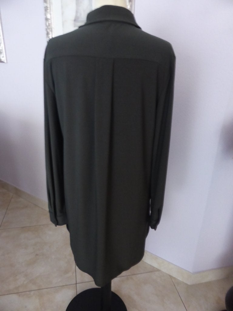 Triple Nine Tuniek Blouse, groen Maat M, Maat 38/40 (M), Triple Nine, Ophalen of Verzenden, Gedragen