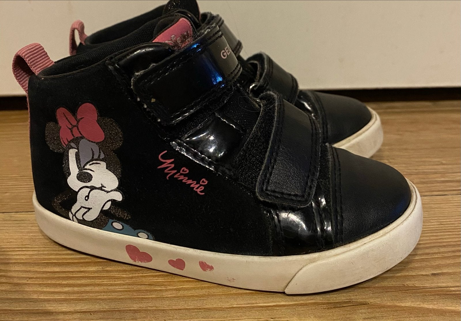 Geox Minnie Mouse schoenen maat 23, Ophalen of Verzenden, Gebruikt, Meisje, Schoenen