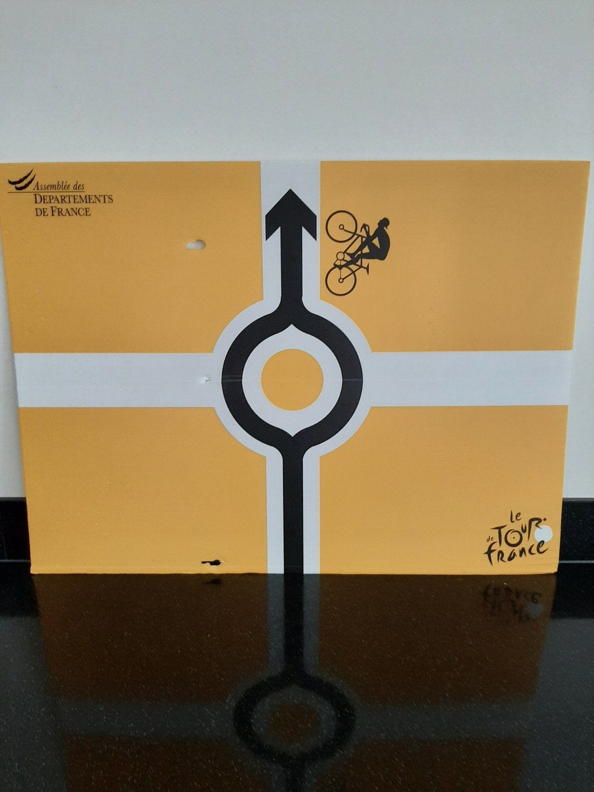 Wegaanduiding Tour de France - Uniek verzamelobject, Ophalen, Gebruikt, Overige typen