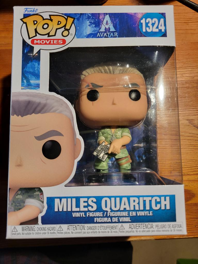 Funko Pop - Miles Quaritch - 1324 - Avatar, Ophalen of Verzenden, Nieuw