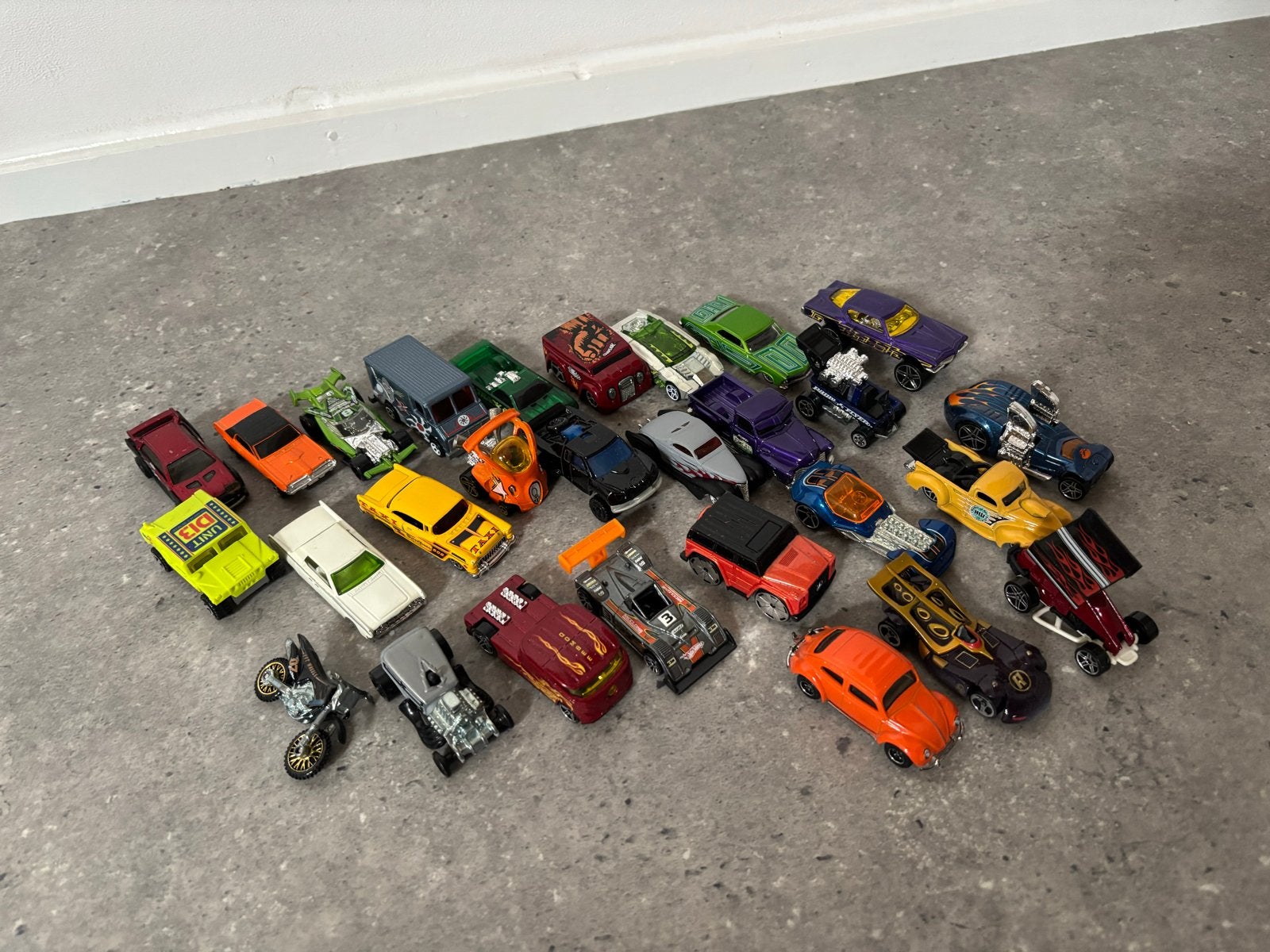 Hotwheels verzameling - Diverse modellen jaren 80/90/00, Ophalen of Verzenden, Gebruikt, Auto