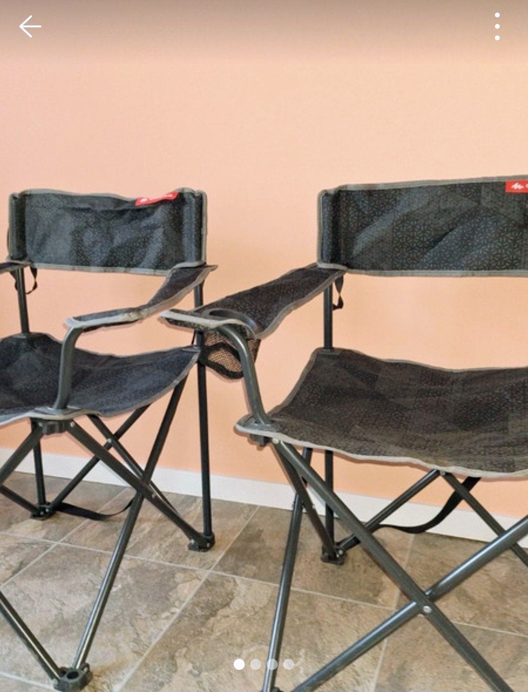 2 Quechua kampeerstoelen outdoor6, Ophalen of Verzenden, Nieuw, Campingstoel