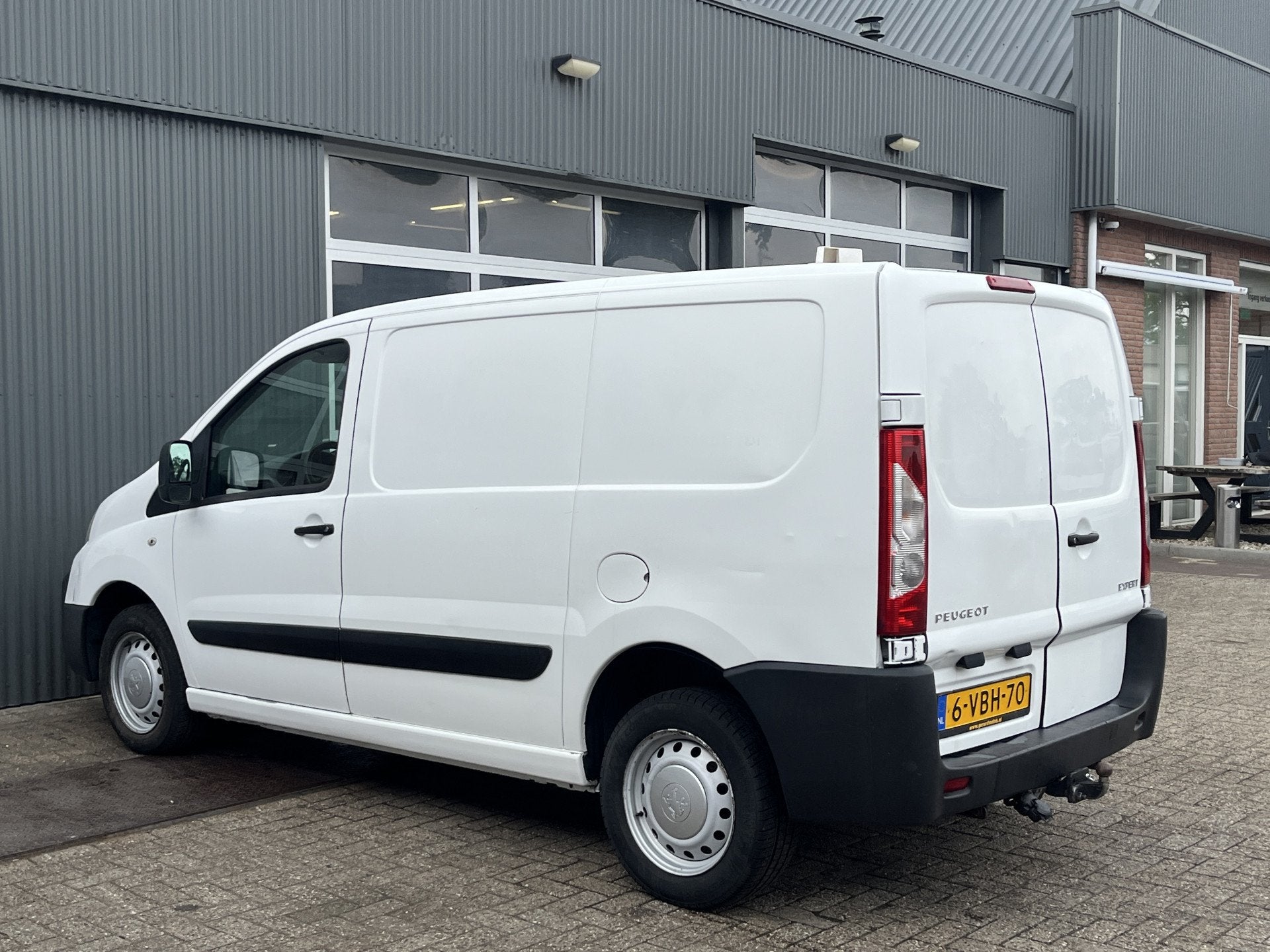 Peugeot Expert 229 1.6 HDI L1H1 Airco Schuifdeur Trekhaak 14, Auto's, Bestelauto's, Startonderbreker, Stof, Gebruikt, Zwart