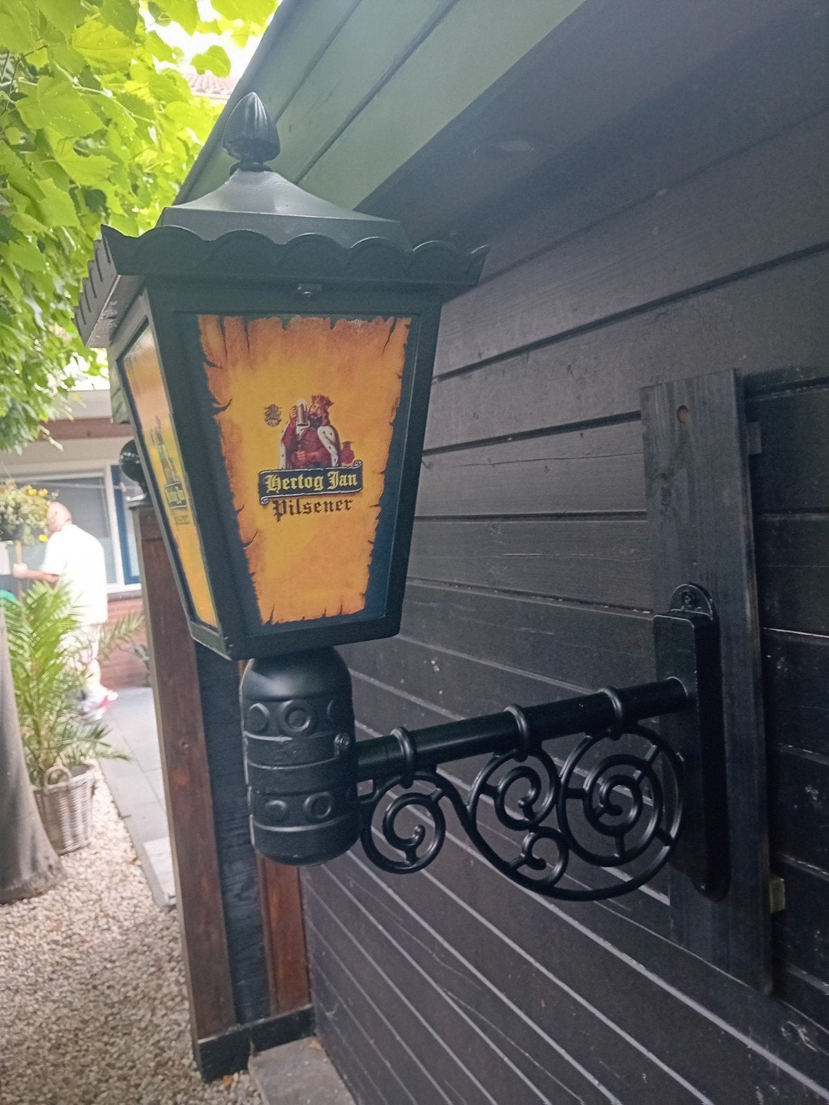Mooie Hertog-Jan lantaarn, Ophalen, Zo goed als nieuw, Flesje(s), Hertog Jan