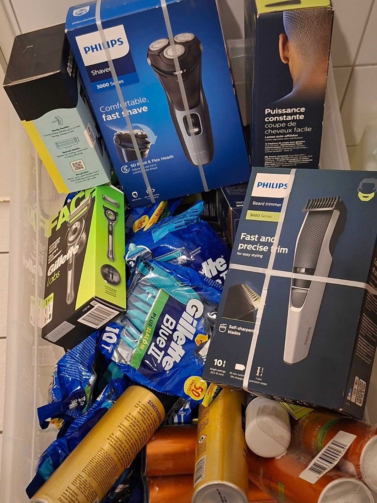 Philips scheerapparaten, Gillette scheermesjes en meer, Ophalen, Nieuw, Overige typen