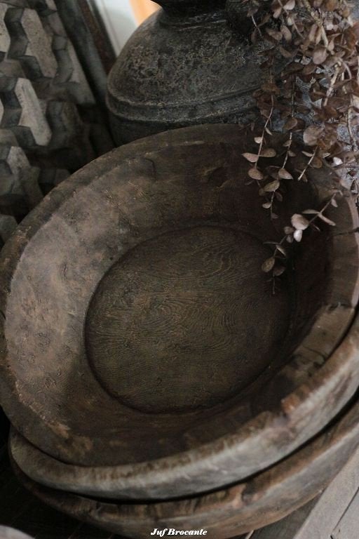 Sobere houten schalen / houten schaal, Ophalen of Verzenden