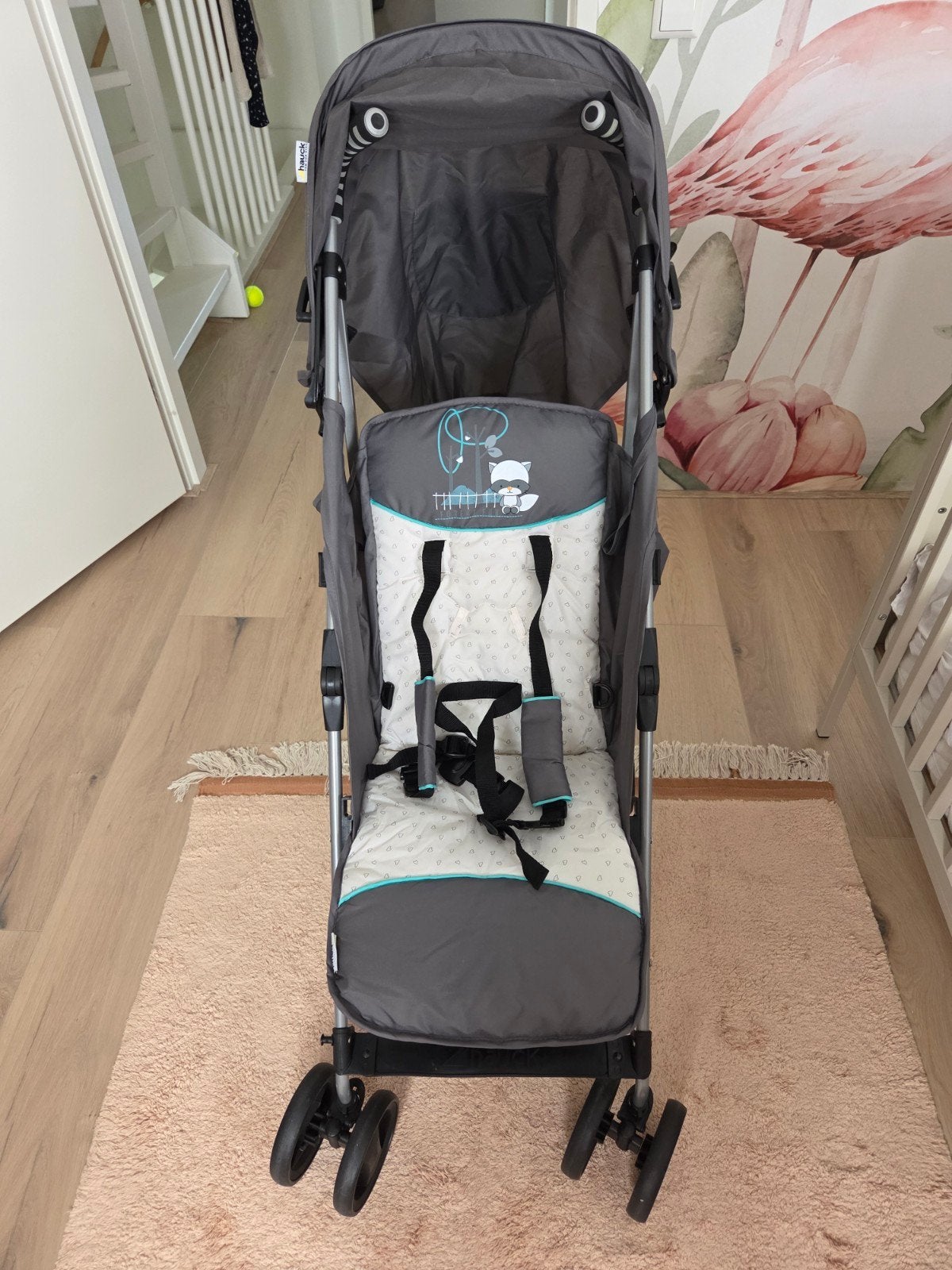 Hauck buggy, Ophalen