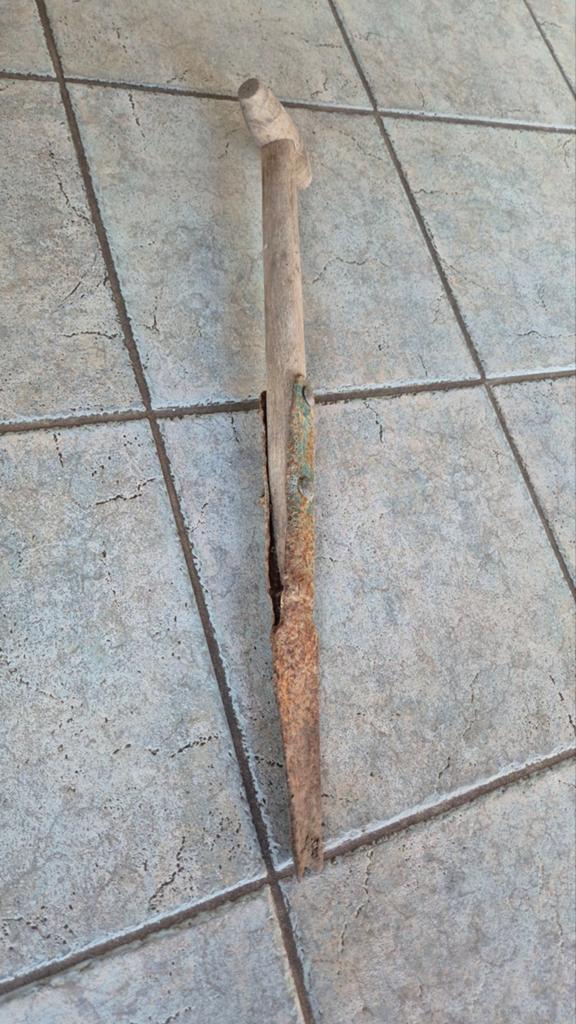 Pootijzer, Tuin en Terras, Hand-tuingereedschap, Ophalen, Gebruikt