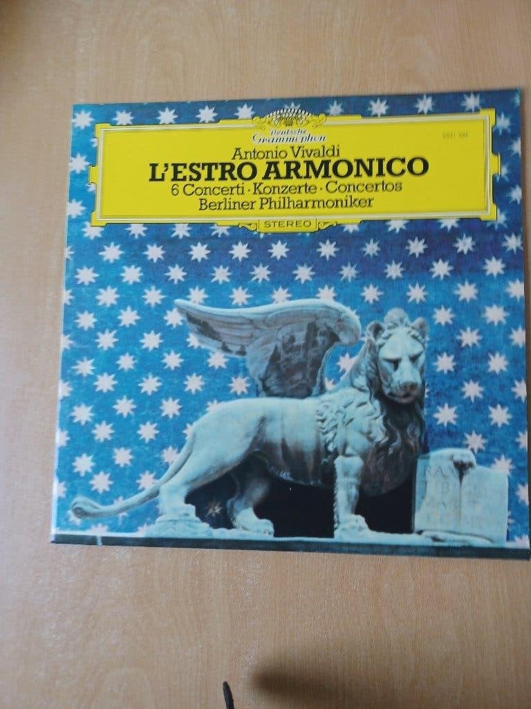 Vivaldi - L'Estro Armonico - Berliner Philharmoniker LP, Ophalen, LP, Gebruikt, Soloconcert