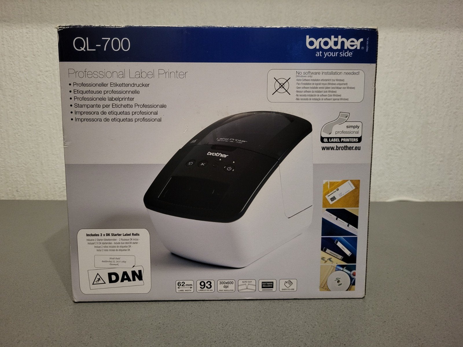 Brother QL-700 professionele labelprinter, Computers en Software, Labelprinters, Ophalen of Verzenden