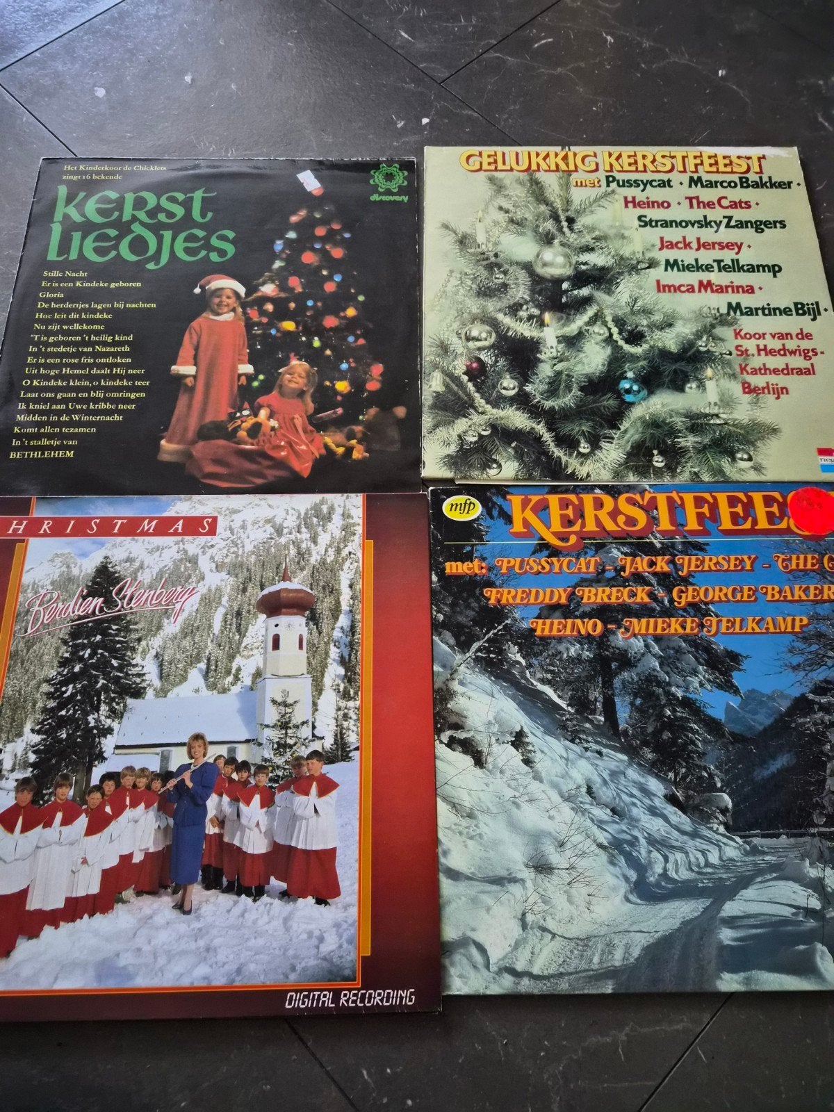 Vinyl lp kerst liedjes 12 stuks, Ophalen of Verzenden, Gebruikt