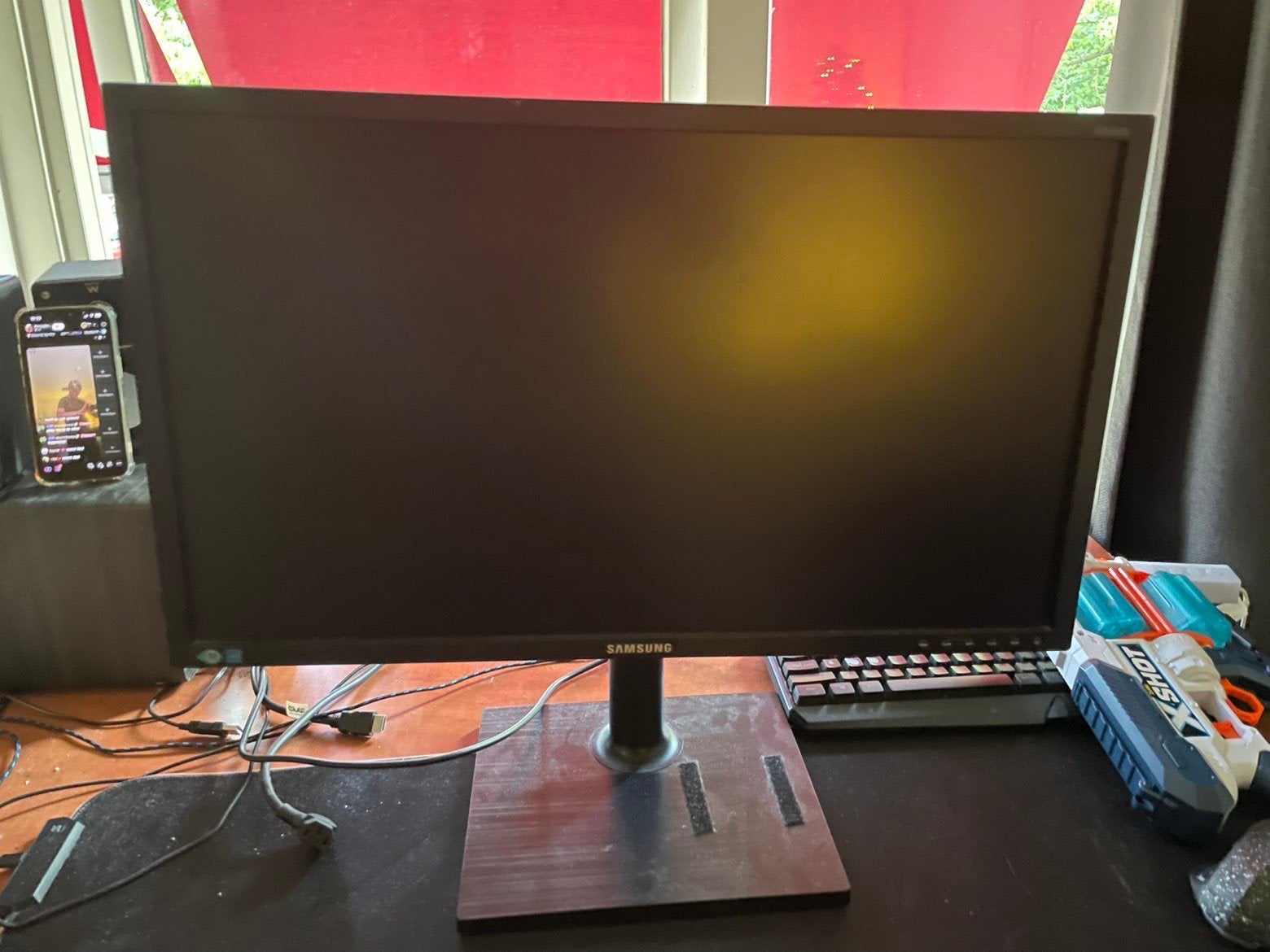 Samsung s24e450D monitor, Full HD, Ophalen of Verzenden, Zo goed als nieuw, VGA