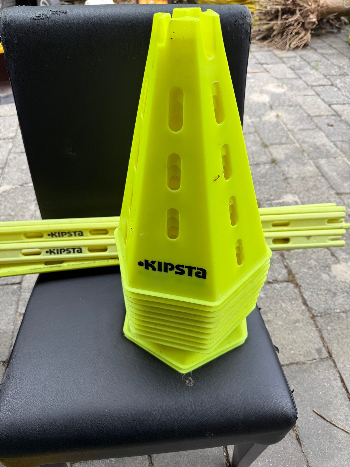 Kipsta Voetbal Pionnen Set - Trainingsmateriaal, Ophalen, Gebruikt