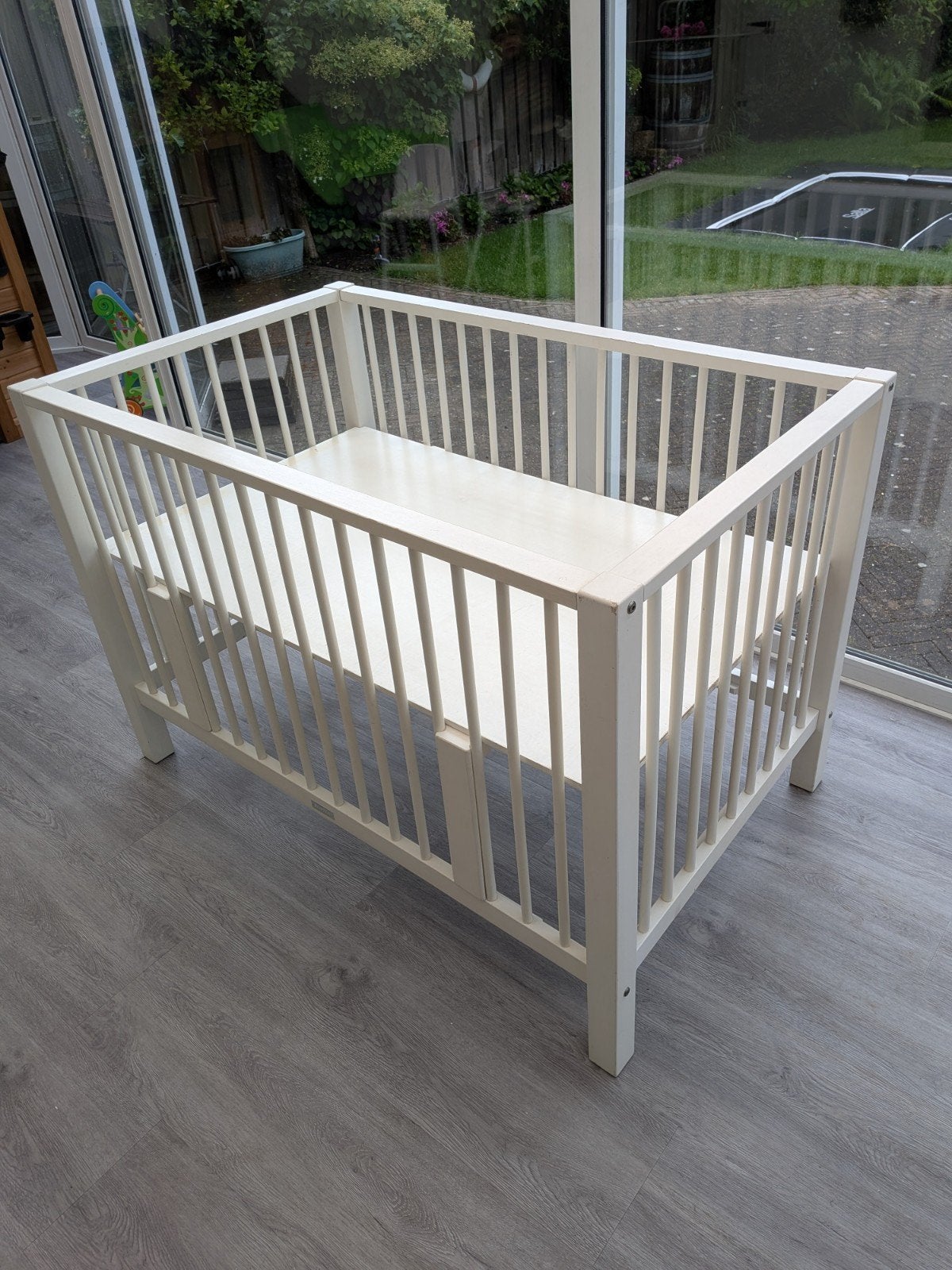 Bopita XL Ledikant - Wit, Ophalen, Gebruikt, 70 tot 85 cm, 140 tot 160 cm
