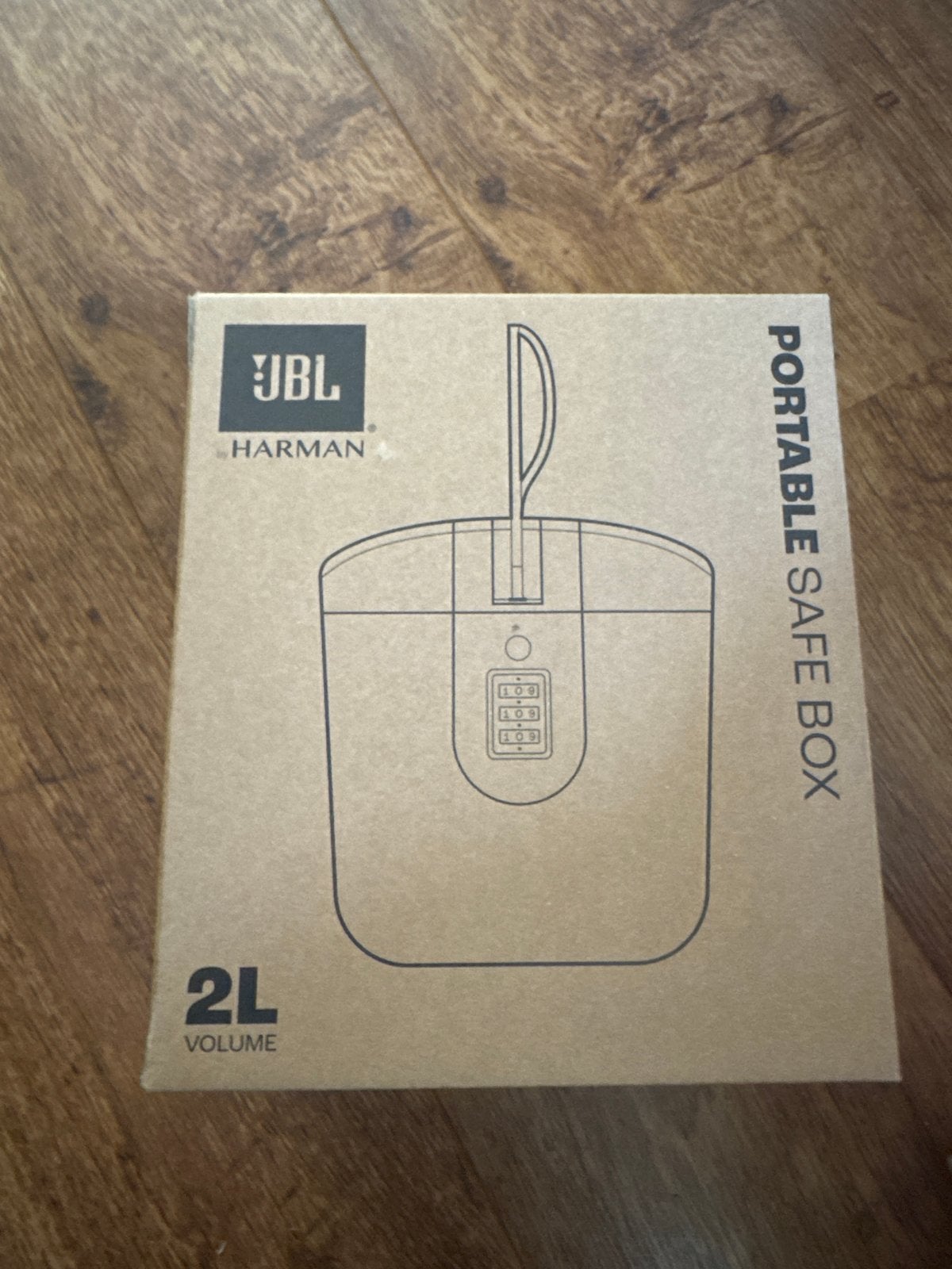 JBL Portable Safe Box - 2L Volume, Ophalen of Verzenden, Nieuw, Brandkast