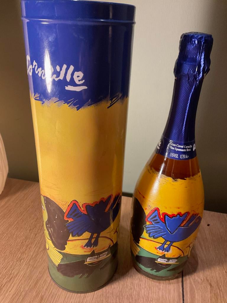 Corneille fles en blik, Ophalen of Verzenden, Gebruikt