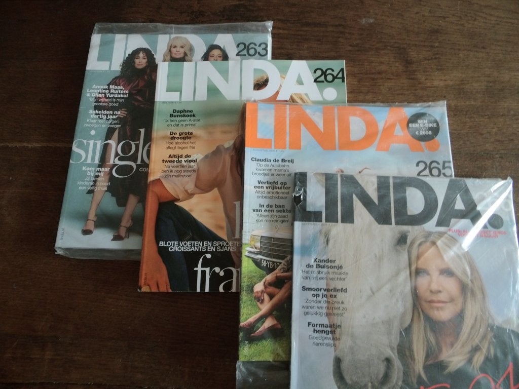 Glossy maandblad Linda., Ophalen of Verzenden, Nieuw, Glossy