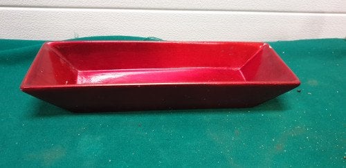 -	Schaal aardewerk rood,, Ophalen of Verzenden, 'T Olde Gre-j, Info@toldegrej.nl, Endepoelstraat 20f Didam
